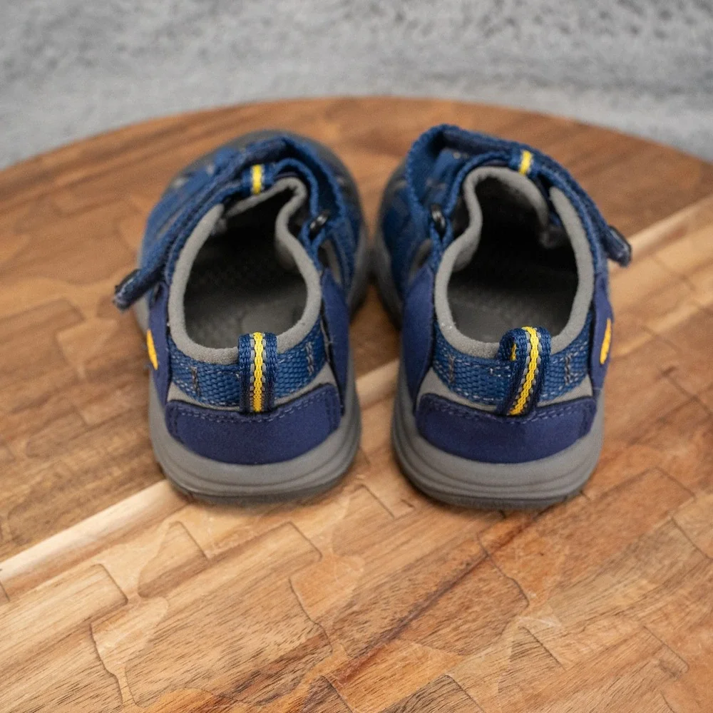 Little Kids Keen Newport H2 Blue Strappy Outdoor Shoes Sandals Size 7 C